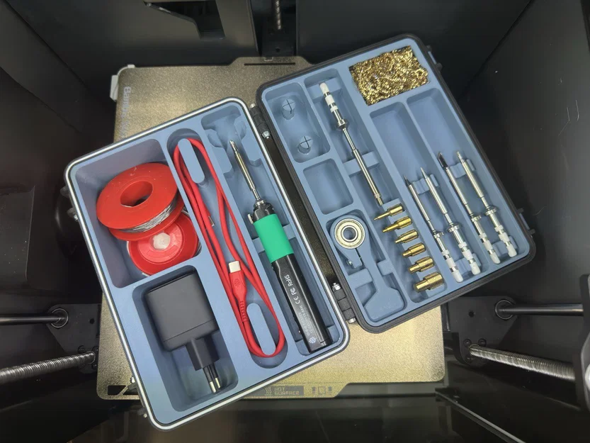 Hộp lưu trữ tất cả trong một cho Pinecil (Pinecil All in One Storage Box) - Image 1