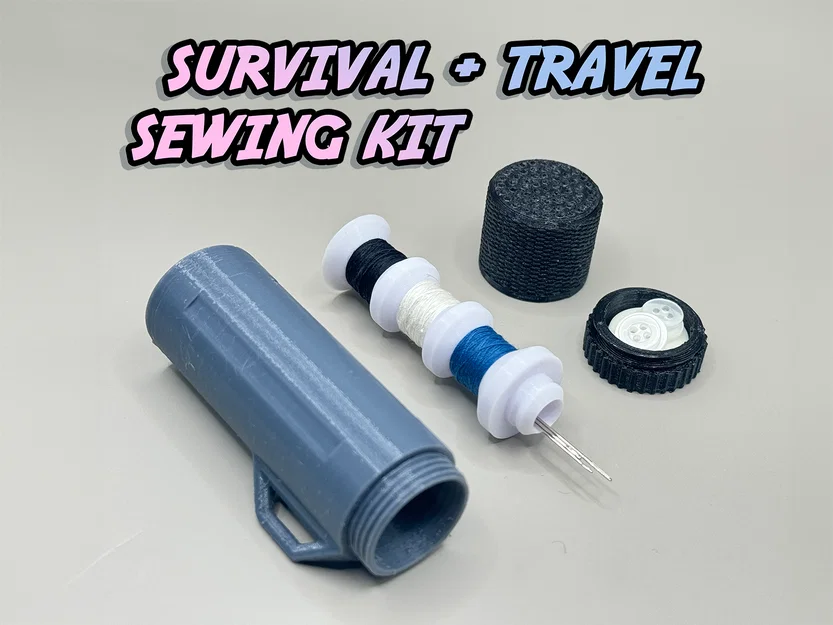 Bộ Kit May Vá Sinh Tồn + Du Lịch (Survival + Travel Sewing Kit) - Image 1