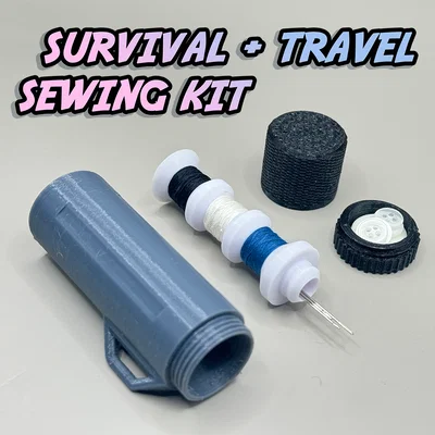 Bộ Kit May Vá Sinh Tồn + Du Lịch (Survival + Travel Sewing Kit)