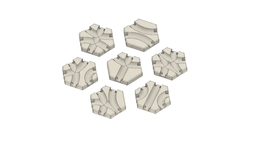 Bộ Linh Kiện Mở Rộng Đường Đua Gravitrax - Phụ Kiện Tự In 3D - Image 1
