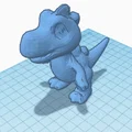Mô hình 3D bộ ba anh em khủng long ngộ nghĩnh (Funny Dinosaur Brothers) - Thumbnail 6