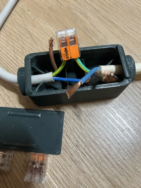 Hộp nối dây AC dùng Wago, quick connect, không cần dụng cụ - Image 1