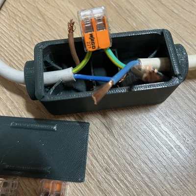 Hộp nối dây AC dùng Wago, quick connect, không cần dụng cụ