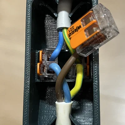 Hộp nối dây AC dùng Wago, quick connect, không cần dụng cụ