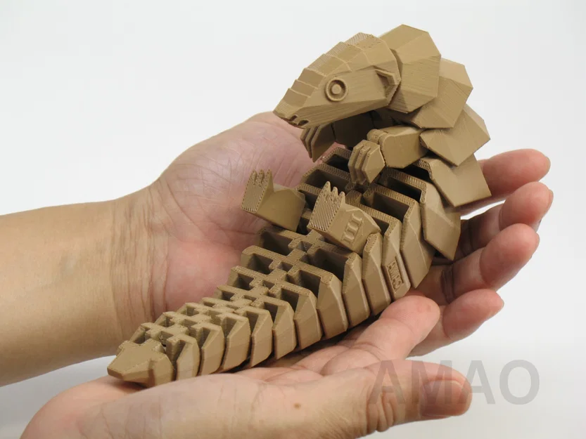 Tê tê khớp nối (pangolin articulated) dễ thương - Image 2