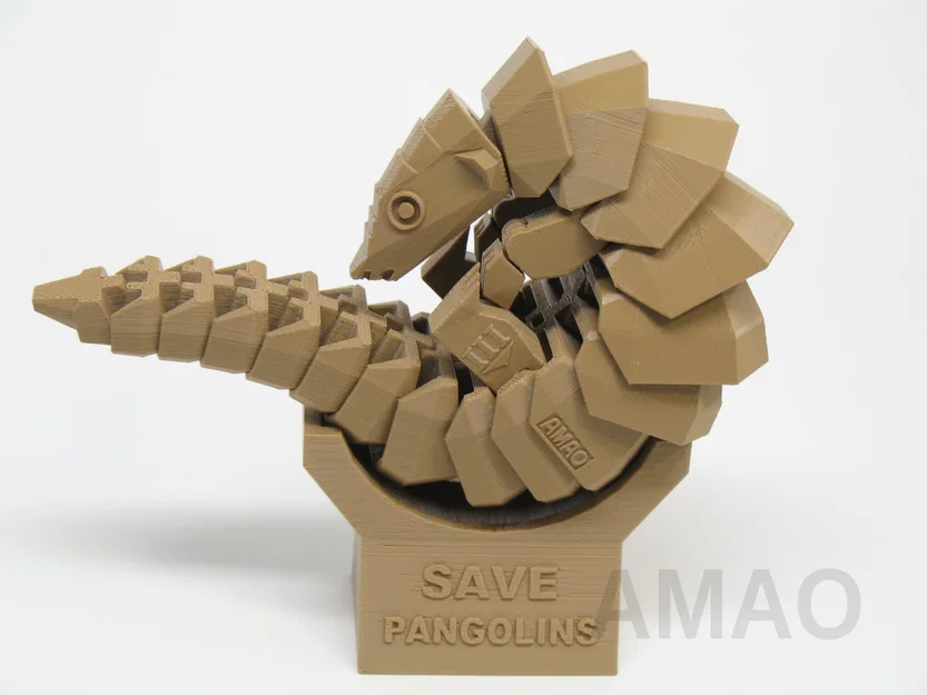 Tê tê khớp nối (pangolin articulated) dễ thương - Image 4