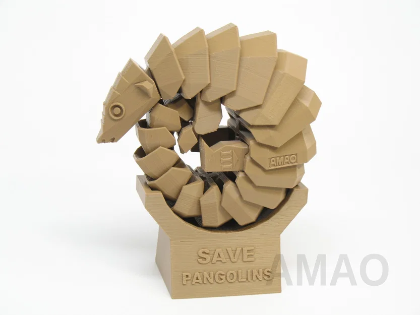 Tê tê khớp nối (pangolin articulated) dễ thương - Image 11