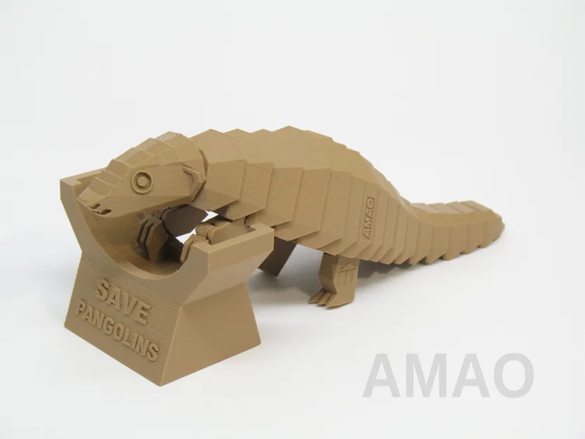 Tê tê khớp nối (pangolin articulated) dễ thương - Image 13