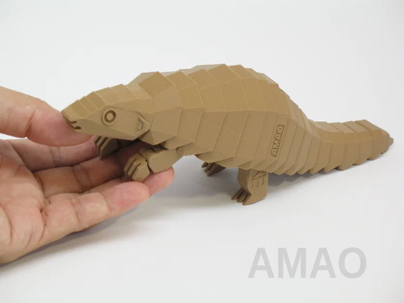 Tê tê khớp nối (pangolin articulated) dễ thương - Image 15