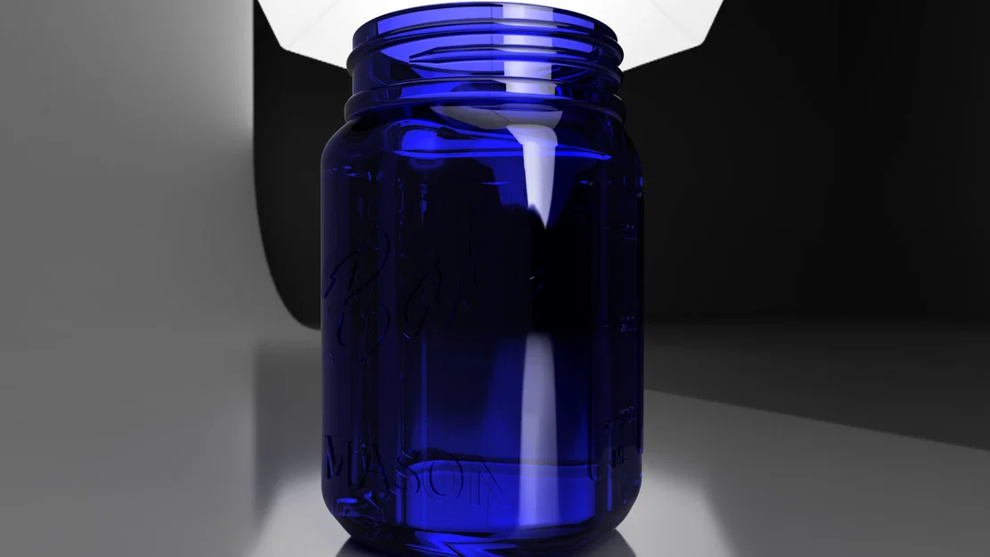 Hũ 12oz Mason Jar (tỉ lệ 1:1) - Image 2