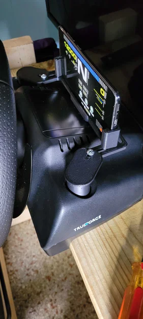 Ngàm Gắn Điện Thoại Tùy Chỉnh Cho Vô Lăng Logitech G923 In 3D - Image 1