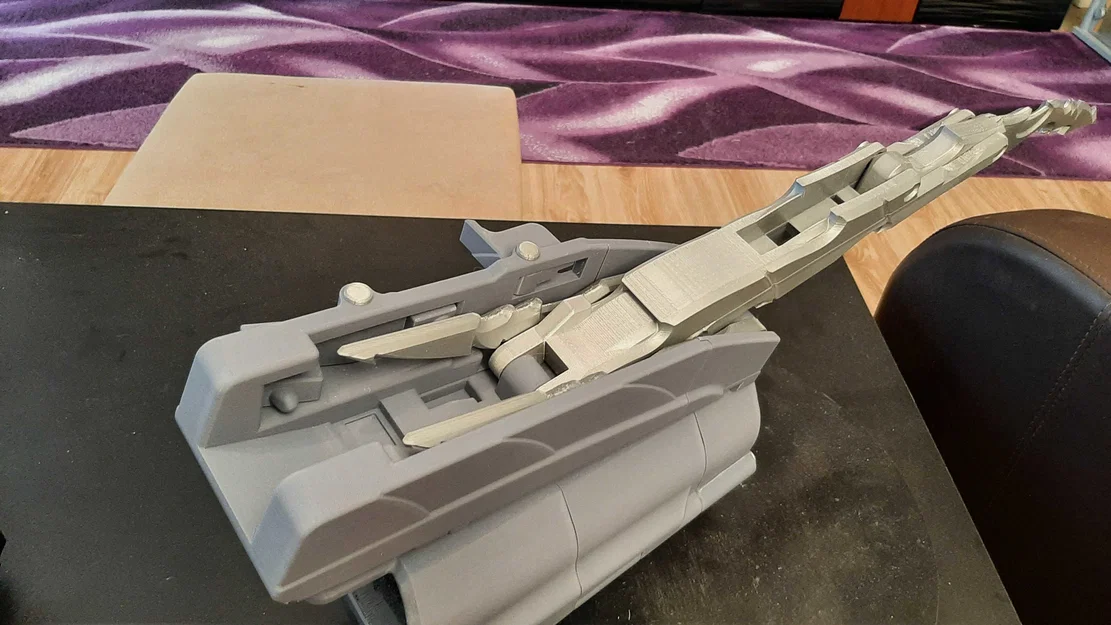 Găng tay Predator: Wrist Blade rút ra/vào & Scimitar - Image 4