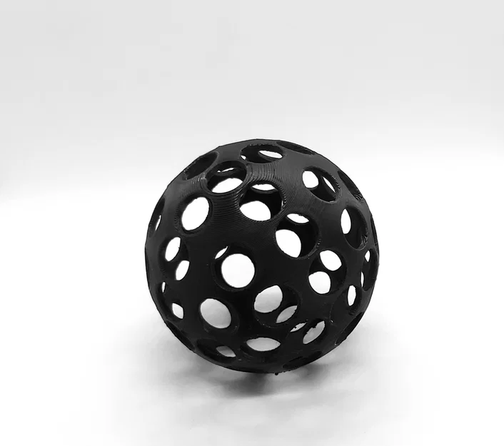 Mô hình quả bóng tennis không hơi (Airless Tennis Ball) 3D in - Image 1