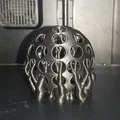 Mô hình quả bóng tennis không hơi (Airless Tennis Ball) 3D in - Thumbnail 2