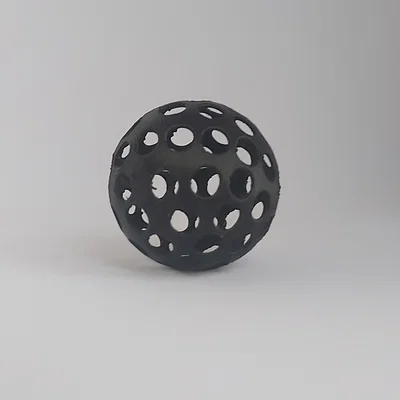 Mô hình quả bóng Ping Pong dạng lưới in 3D độc đáo