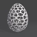 Mô hình quả trứng Phục sinh Voronoi in 3D độc đáo - Thumbnail 2