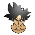 Móc khóa Goku Dragon Ball - Mô hình in 3D siêu chất cho fan Anime - Thumbnail 1