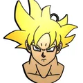 Móc khóa Goku Dragon Ball - Mô hình in 3D siêu chất cho fan Anime - Thumbnail 2