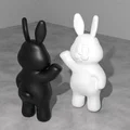 Mô hình chú thỏ Phục sinh đáng yêu (Easter Bunny) in 3D không cần support - Thumbnail 3