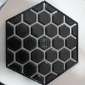 Bộ lót ly HEX và giá đỡ (HEX Drinks Coasters and holder.) - Thumbnail 2