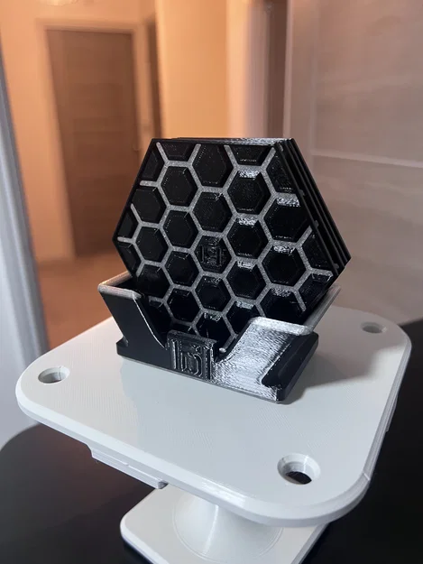 Bộ lót ly HEX và giá đỡ (HEX Drinks Coasters and holder.) - Image 4