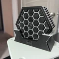 Bộ lót ly HEX và giá đỡ (HEX Drinks Coasters and holder.) - Thumbnail 8
