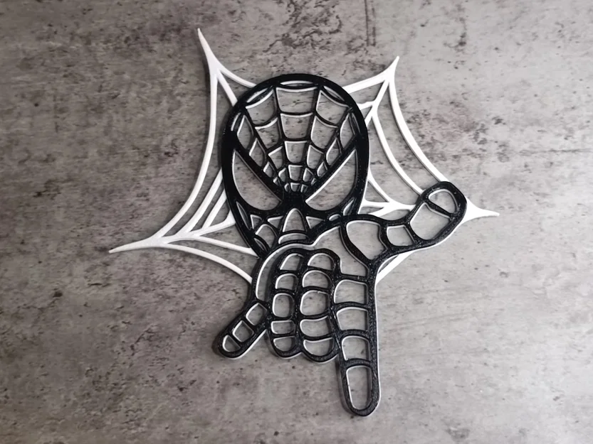 Tranh treo tường Spiderman - Two Color - Image 1