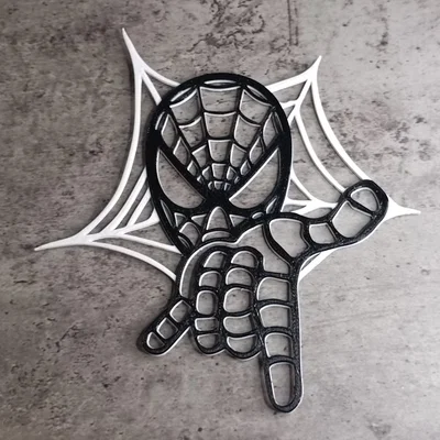 Tranh treo tường Spiderman - Two Color