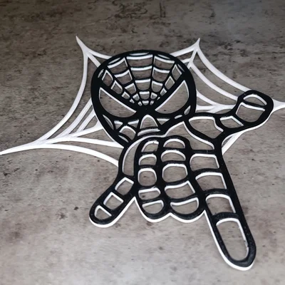 Tranh treo tường Spiderman - Two Color