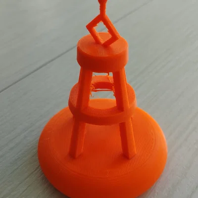 Mô hình phao báo hiệu hàng hải cho tàu RC (Marine Buoy)