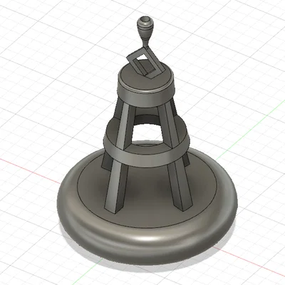 Mô hình phao báo hiệu hàng hải cho tàu RC (Marine Buoy)