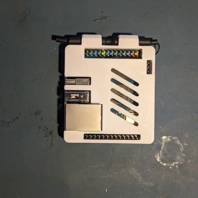 Vỏ Orange Pi Zero 3 kèm ngàm gắn anten (Antenna Mount)