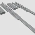 Telescopic extension (Teleskopauszug) cho ngăn kéo nhỏ 100mm/150mm - Thumbnail 1