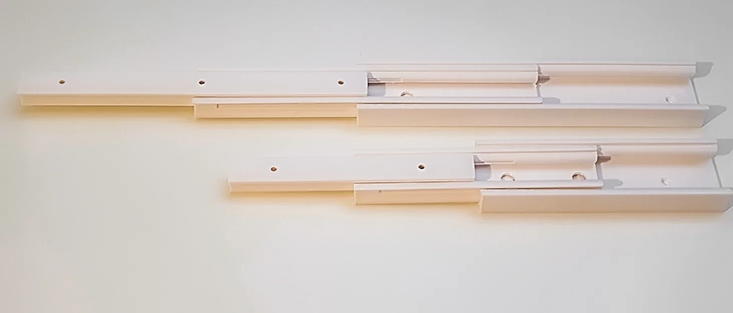 Telescopic extension (Teleskopauszug) cho ngăn kéo nhỏ 100mm/150mm - Image 2
