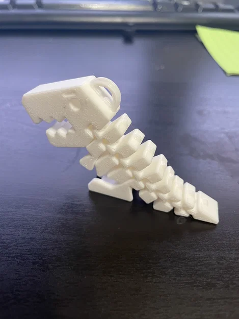 Móc khóa khủng long T-Rex Flexi in 3D linh hoạt và đáng yêu - Image 2