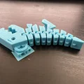 Móc khóa khủng long T-Rex Flexi in 3D linh hoạt và đáng yêu - Thumbnail 3
