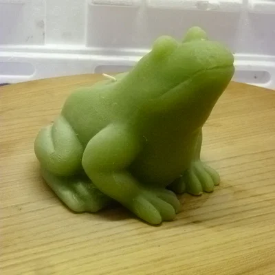 Mô hình tượng ếch xanh trang trí 3D (Der Frosch) sống động