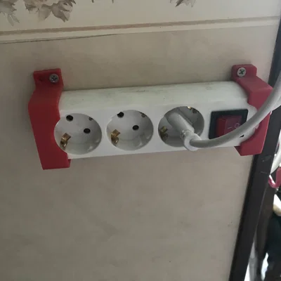 Giá đỡ ổ cắm điện (Power strip holder)