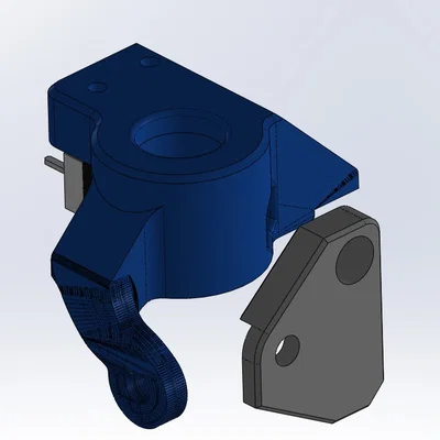 Vz-Hextrudort (cnc/aluminum) Filament Sensor ECAS