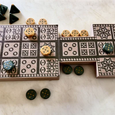 Royal Game of UR – Bộ cờ in 3D cho máy in đa sợi (Multi‑Filament)