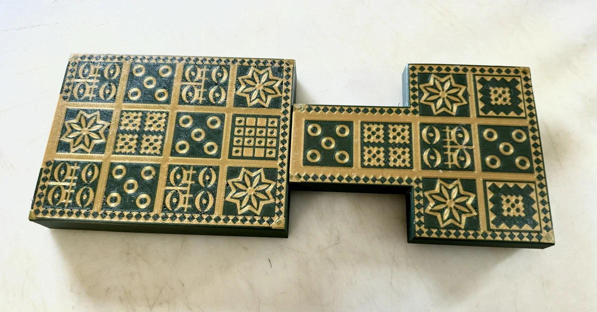 Royal Game of UR – Bộ cờ in 3D cho máy in đa sợi (Multi‑Filament) - Image 2