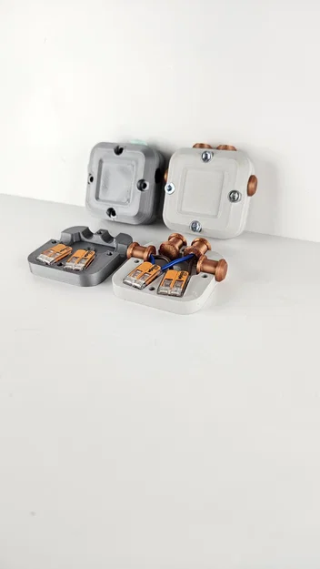 NODES (deco Junctions, 5050 Sample) – Hộp nối trang trí xếp chồng - Image 2