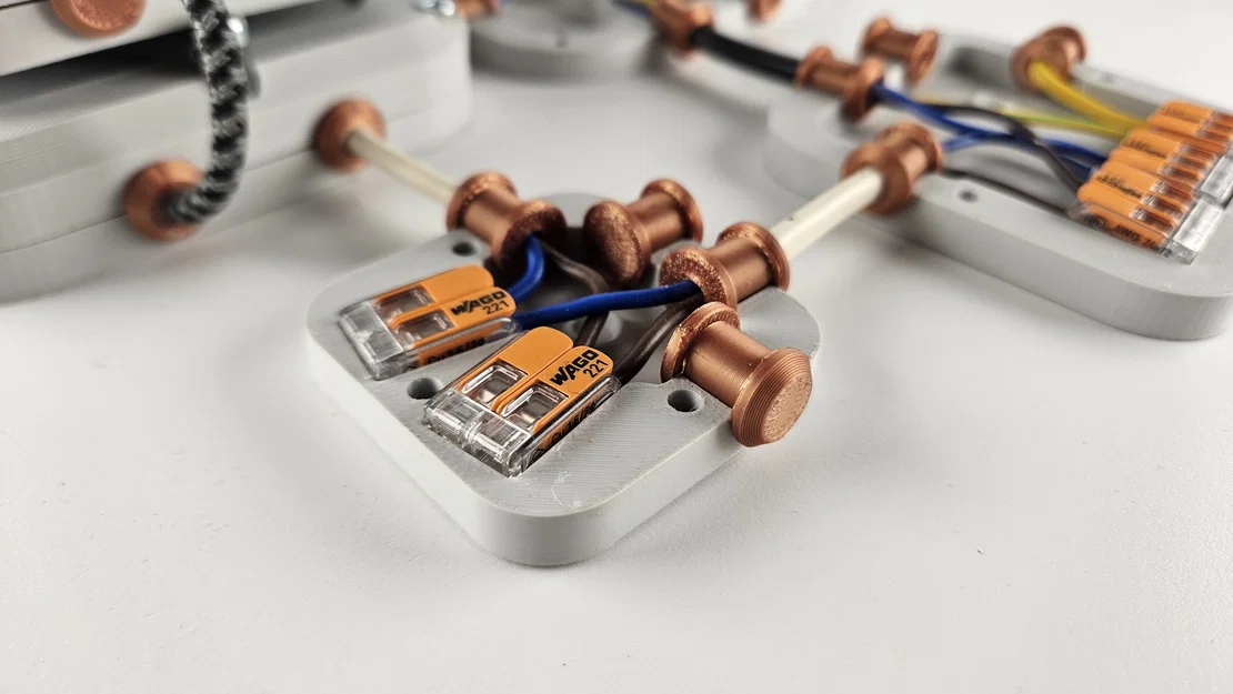 NODES (deco Junctions, 5050 Sample) – Hộp nối trang trí xếp chồng - Image 4