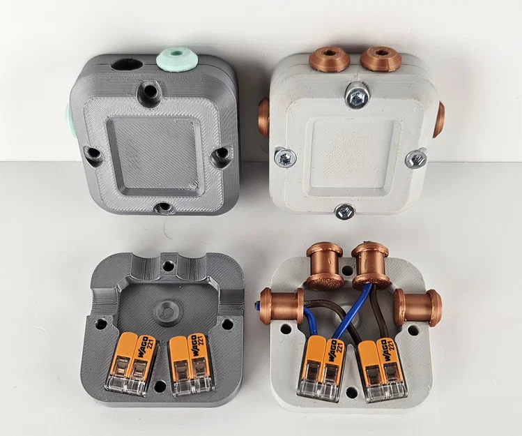 NODES (deco Junctions, 5050 Sample) – Hộp nối trang trí xếp chồng - Image 8