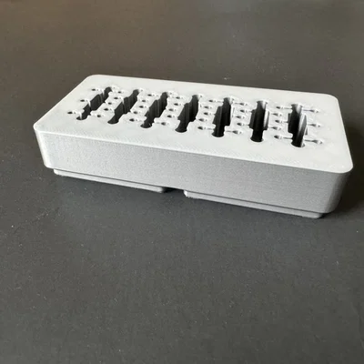 Khay lưu trữ Gridfinity cho USB và thẻ nhớ SD/Micro SD