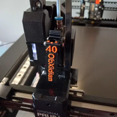 Nhãn nhận diện Extruder / Holder cất nozzle Nextruder