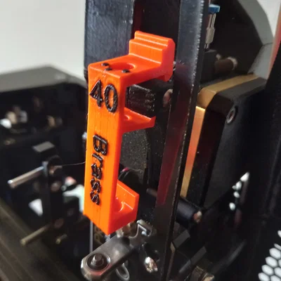 Nhãn nhận diện Extruder / Holder cất nozzle Nextruder