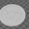 Bộ lót ly silhouette tiến hoá Pokémon (Pokemon Evolution Silhouette Coaster Set) - Thumbnail 5