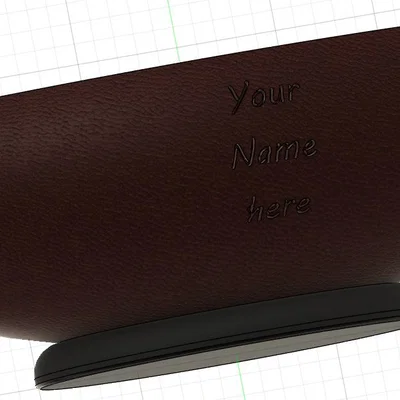 Tô đựng đồ ăn vặt hình bóng bầu dục in 3D độc đáo