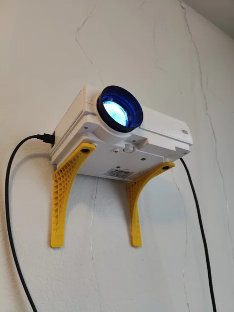 Ke đỡ kệ treo tường hình học dùng keo dán Command Strip - Image 3